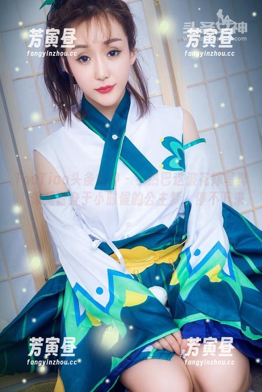 TouTiao头条女神 - 小热巴这波花嫁写真，像是置身于小时候的公主梦，停不下来。